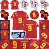 Custom USC Trojans Voetbal Jersey College Kedon Slovis Matt Fink Vavae Malepeai Michael Pittman Jr. Tyler Vaughns Juju Smith-Schuster