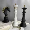 Vilead 1 Sztuk Szachy Figurki do wnętrz Decor Office Salon Home Decoration Akcesoria Nowoczesne Chessmen Ornament 211105