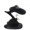 Contrôleur de jeux USB LED Blu-ray Double Chargeurs Joystick Stand Dock de charge pour Playstation 4 PS4 Double Came Chargeur Gamepad Batteries Pièces