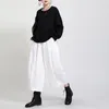 Повседневные широкие брюки в японском стиле, повседневные свободные женские брюки с высокой талией, весенние однотонные мягкие универсальные брюки 210524