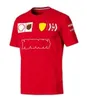 F1-Rennanzug-Team-Kurzarm-Rundhals-T-Shirt. Oberteile von Formel-1-Fans können im gleichen Stil individuell gestaltet werden