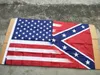 NIEUWE 3 x 5 FT Amerikaanse vlag met bondgenoot Rebel Burgeroorlog-stijl Heet Verkoop 3x5 voet