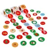 Confezioni regalo 500 pezzi Etichette per sigilli natalizi Adesivo per buste Decorazioni natalizie fai-da-te Forniture per feste Carte Adesivi per etichette