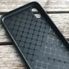 Telefonfodral Soft TPU Case Anti Slip Leather Texture Cover för iPhone X XS Max XR 7 8