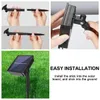 5/7/12 / 22M Solar LED Solar String Light Strip impermeável Jardim ao ar livre - 5m branco quente