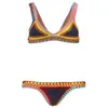 Crochet Swimsuit Bikinis Women's Naty's Swimmed Sexy Bandage Brasileiro Bikini 2020 Mulheres Mulheres Banheira Biquini 120 928 Z2