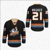 Maglie da hockey Custom CCM San Diego Gulls Terzo Hockey Jersey Troy Terry Dean Boylan Deven Sideroff Jaycob Megna Jamie Drysdale Sam Carrick Mark Stitt