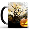 Tazze di marca 301-400 ml Tazza creativa che cambia colore Caffè Latte Tazza da tè Regalo di novità di Halloween per gli amici