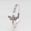 diamond butterfly rings