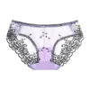 2021 Girls Low-waist Mesh Panties Woman Embroidered Underwear For Female Sexy Lace Briefs Feamle Panty M-XL
