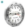 Grande horloge murale de luxe en forme de montre, cadeau en métal X07265622362