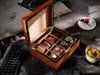2021 Monogram Classic luxury watch boxes 22.5*20*9.5cm/22.6*26*9.5cm large space Gift Wood Cases Watches Box super quality