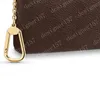 Nyckelp￥se Key Chain Wallet Mens Pouch Key Wallet Card Holder Handv￤skor L￤derkortskedjan Mini Pl￥nb￶cker Mynt Purse K05 355301J