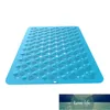 Anti Slip Bath Mat Shower Bathmat Floor Mats Silicone Bathroom Carpet Suction Hotel Bathroom Rug (Blue)