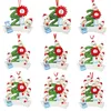 2021 Quarantena Natale Compleanni Decorazione per feste Regalo Prodotto Personalizzato Famiglia di 2 3 4 5 6 7 8 9 Ornamento Pandemia