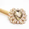 Riemen 2021 Flora Taille Dames Vleesland kettinggordel Fashion Elegant Young Girl Crystal Jewelry Gold For Woman Dress BL355