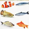 Giocattoli per gatti Scodinzolanti Pesce Realistico Peluche Simulazione Giocattolo Catnip Mint Pet Stuffed271s