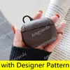 Estojos de designer de moda Acessórios de fone de ouvido para AirPods pro 1 2 Estojo de alta qualidade Letras de luxo impressas Pacote de proteção Gancho Bolsas para fone de ouvido