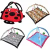 Cat Toys Pet Play Tent Bed Funny Colorful Kitten Pad Cushion Exercise Gift Folding Toy For Dolls Dog Cats