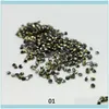 Decoraciones Salon Health Beauty450Pcs/Box 1.2Mm Micro Nail Rhinestones Zircon Mini Sharp Bottom Manicure 3D Art Decorations1 Drop Delivery