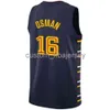 Erkek Kadın Gençlik Cedi Osman # 16 Swingman Jersey Dikişli Özel Ad Herhangi Bir Numara