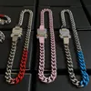 2021 nuovo 1017 ALYX 9SM colore argentato splicing Collana a catena Bracciale cinture Uomo Donna Hip Hop Accessori da strada all'aperto Festival Regalo nave libera