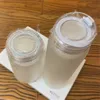 Süblimasyon Buzlu Cam Kupa Suyu Şişesi 400ml / 14oz 500ml / 17oz İçecek Kupası Süt Tumbler Çevre Dostu Düz Ofis Araba Business Drinkware