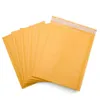 Bubble tas film envelop schokbestendige logistiek levering zakken gele kraft papieren kleding verpakking