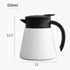 Cafetera de estilo europeo Hervidor de aislamiento Italiano Mocha Espresso Percolador Olla Almacenamiento Herramienta de cocina 210423