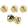 Kerstversiering 200 stuks metalen jingle bells voor decoratie sieraden maken ambachtelijk goud - 100 stuks 10 mm 6mm311z