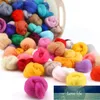 20g Torba materiałów tkanin włókna z wełny Make Flower Animal Ball Craft Prezent Zabawki Rękodzieła DIY Felting Narzędzia Wybierz swój własny kolor