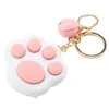 Kawaii fidget leksaker mini katt paw spel nyckelring ledde elektroniska minnesspel för barn vuxna enkla dimple juguetes mochi # 11