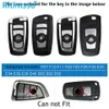 Gegalvaniseerde legering Smart FOB Skin Cover voor 3 4 5 Serie 320i 530I 550I F20 F21 F30 F31 F25 F01 F02 CAR-KEY CASE