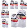 Print Basketbal Steven Adams Jersey 12 Kira Lewis Jr 13 Nickeil Alexander-Walker 6 Jaxson Hayes 10 Aangepaste naamnummer Rood White Navy Blue