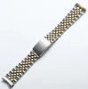 Watch Bands 13mm 17mm 20mm Two Tone Steel Replacement Jubilee Bracelet Made For Datejust