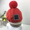 Gata tjockna beanie skalle kepsar varm vinter boll topp vinter andningsbar hink hatt för man kvinna captop kvalitet 7colors