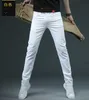 Batmo arrival high quality elastic slim jeans men ,men's skiny ,grey men,plus-size 28-40 Y809 210716