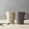 Muggar 300ml keramik kaffe kopp kreativ kontor vatten kopp konferens par stor kapacitet mjölk med handtag