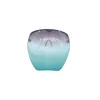 Maschera di protezione del viso di sicurezza con telaio di occhiali Trasparente copertura piena copertura protettiva maschere trasparenti gradiente colorante48 A47