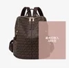 Printed Ladies Backpack Bags 2021 Spring Fashion Anti-Theft Backpacks Large Capacity Mommy Bag