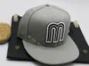 2021 Caps montati in Messico Lettera M Hat Hip Hop Hats Baseball Caps Picco piatto per uomini per uomini Full Closed291x