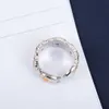 Topkwaliteit Beroemde Merk Pure 925 Sterling Zilveren Party Sieraden Dames Europa Luxe Daisy Chrysanthemum Flower Ring