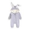 Jumpsuits 0-2Y Baby Rompers Boy Girl Toddler Cartoons Jumpsuit Born Animal Costume Boys Girls Romper Outfits