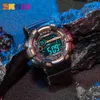 SKMEI extérieur militaire LED rétro-éclairage électronique hommes horloge montre compte à rebours calendrier étanche Sport montres reloj hombre 1243 x0524