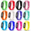 walking Fitness Bracelets Watch wristband sport tracker outdoor Smart fashion candy color 12 colors Silica gel Digital LCD Run Ped4710286