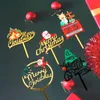 Other Festive & Party Supplies Favors Creative Kids Gifts Baking Dessert Insert Merry Christmas Cake Topper Xmas Decor