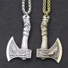Colares de pingente viking lobo corvo machado colar liga jóias presentes para homens