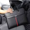 2021 Men Business Handbags Briefcase Leather Laptop Bags Waterproof 14 inch Portable Multifunction Document Office Messenger Bag272D