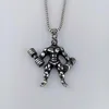 Pendentif Colliers Halloween Goth Gothic Chaînes en gros Hommes Hip Hop Bijoux Mode 2021 Tendance Collier en acier inoxydable