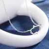 Mode 100% 925 Sterling Silber Schneemann Anhänger Kubische Zirkon Halskette Frauen Türkischen Dämon Augen Schmuck Ganze